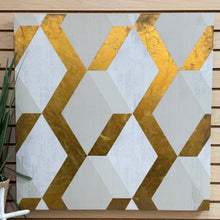 Load image into Gallery viewer, White/Gold Art
