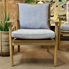 Load image into Gallery viewer, Grey Cushion Accent Chair
