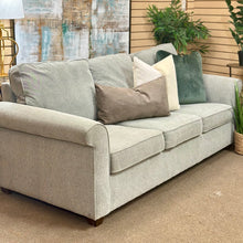 Load image into Gallery viewer, Grey Rolled Arm Sofa
