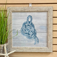 Load image into Gallery viewer, Blue Nautical Knot II
