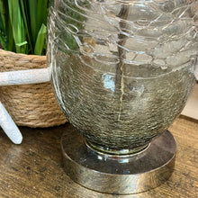 Load image into Gallery viewer, Crackled Glass Lamp
