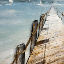 Load image into Gallery viewer, Tranquil Pier Art
