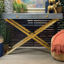 Load image into Gallery viewer, Faux Shagreen Console

