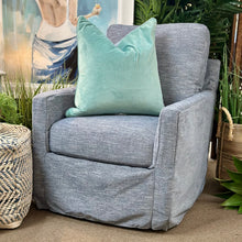 Load image into Gallery viewer, Denim Swivel Glider
