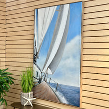 Load image into Gallery viewer, Hand Painted Sailing Art
