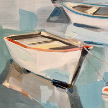 Load image into Gallery viewer, Three Row Boats Giclee
