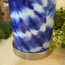 Load image into Gallery viewer, Blue Tie Dye Lamp

