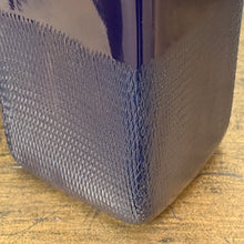 Load image into Gallery viewer, Navy Square Vase
