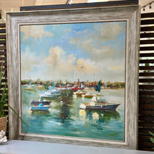 Load image into Gallery viewer, 'Boats in Harbor' Giclee
