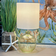 Load image into Gallery viewer, Light Green Glass Lamp
