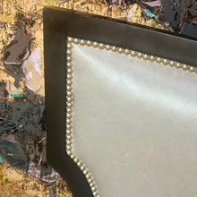 Load image into Gallery viewer, Grey Leather-Like Dining Chair
