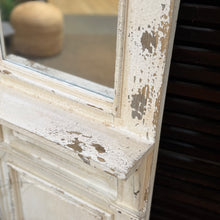 Load image into Gallery viewer, Antique White Wall Mirror
