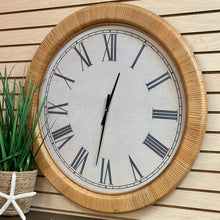 Load image into Gallery viewer, Cooper Classics Woven Clock
