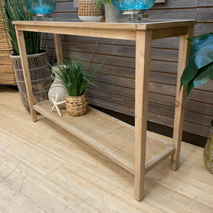 Natural Cane Console
