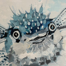 Load image into Gallery viewer, Blow Fish Giclee
