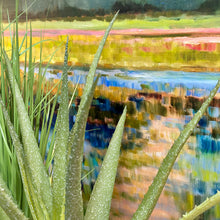 Load image into Gallery viewer, Faux Aloe In Grey Pot
