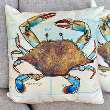 Load image into Gallery viewer, In/Outdoor Crab Pillow
