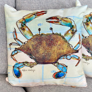 In/Outdoor Crab Pillow