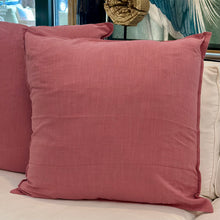 Load image into Gallery viewer, Pink Linen Pillow
