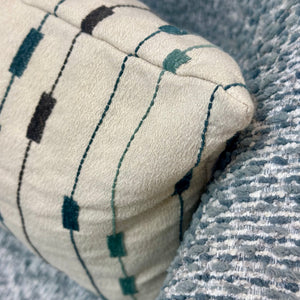 Blue/Teal/Green Down Lumbar