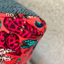 Load image into Gallery viewer, Magenta Animal Print Down Pillow
