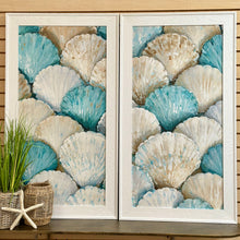 Load image into Gallery viewer, Blue/Beige Shells I
