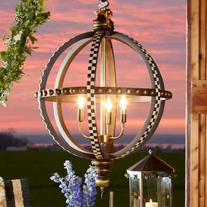 Mackenzie Childs Globe Chandelier