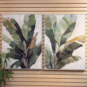 Tropical Palm Leaves II