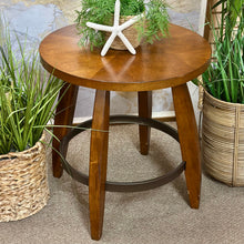 Load image into Gallery viewer, Wooden Round Side Table
