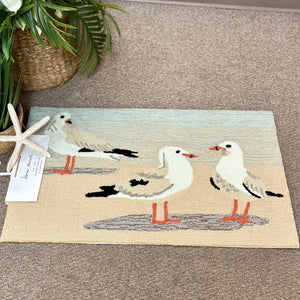 Indoor/Outdoor Seagulls Rug