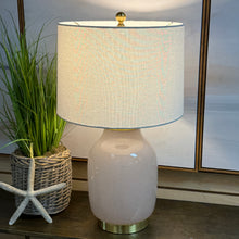 Load image into Gallery viewer, Pale Pink Ceramic Lamp
