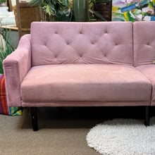 Load image into Gallery viewer, Blush Convertible Sofa
