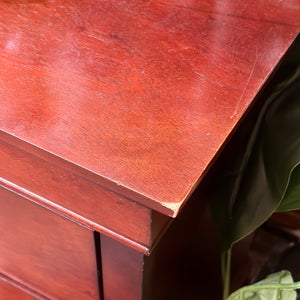 Cherry Dresser W/Mirror