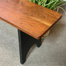 Load image into Gallery viewer, Two Tone Wooden Bench
