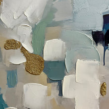 Load image into Gallery viewer, Shades of Blues Abstract
