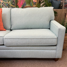 Load image into Gallery viewer, Light Aqua Performance Sleeper Sofa
