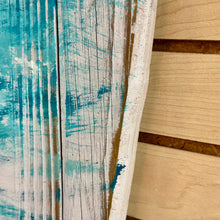 Load image into Gallery viewer, Wooden Surfboard Wave Art
