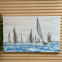 Load image into Gallery viewer, Racing Sailboats Canvas
