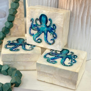 Capiz Octopus Box