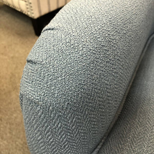 Powder Blue Swivel Chair