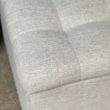Load image into Gallery viewer, Light Beige Storage Ottoman
