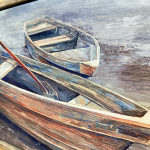 Pair of Rowboats Art