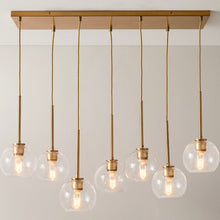 Load image into Gallery viewer, West Elm 'Sculptural' 7 Light Chandelier
