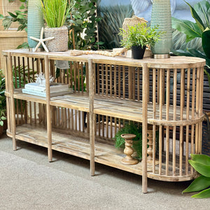 Oblong Natural Console