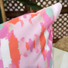 Load image into Gallery viewer, Pink/Orange In/Outdoor Pillow
