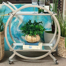 Load image into Gallery viewer, Mirrored Bar Cart
