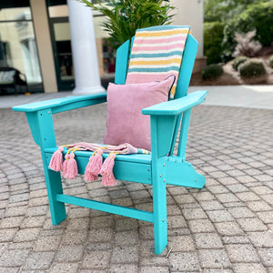 Turquoise Adirondack Chair