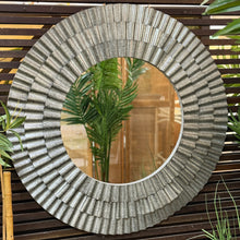 Load image into Gallery viewer, Galvanized Metal Wall Mirror
