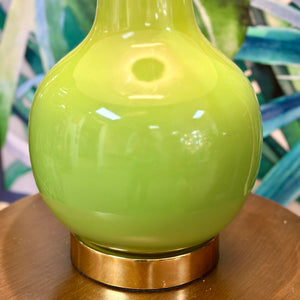 Lime Green Lamp