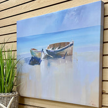 Load image into Gallery viewer, Boats Ashore Art
